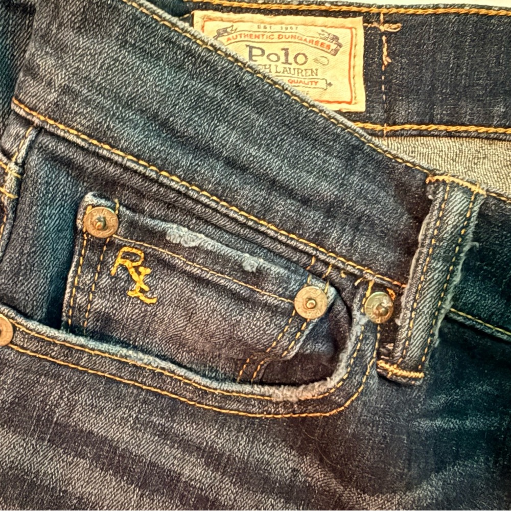 Vintage Polo Ralph Lauren Deep Blue Denim Jeans